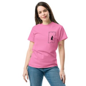 T-shirt minimaliste chat mystique – Collection T-Shirt & Cats